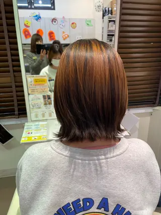 ミディアム jouir武蔵村山店所属・堀平 由紀のヘアスタイル