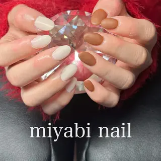 ネイル miyabi nail 桂川駅近くのネイルデザイン