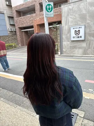 ロング 北尾 斗唯のヘアスタイル