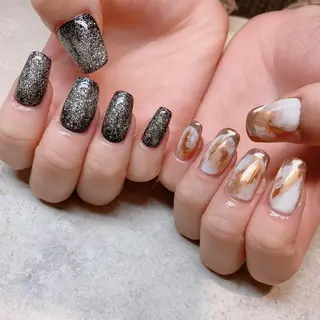 ネイル among アマン所属・lecoa_ kana／amongのネイルデザイン