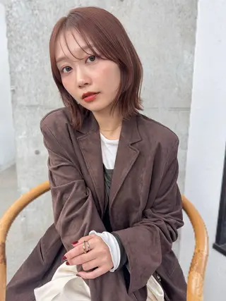 ショート 艶髪／レイヤー／ 透明感🎀／MARIのヘアスタイル