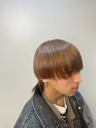 ショート ブリーチカラー特化 美容師/𝕐𝕌𝕀のヘアスタイル