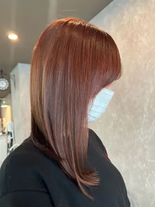 ミディアム カラー men's&ladys J'sGrace【メンズアンドレディース ジェイズグレイス】所属・🌻J'sGrace /JUMA🌻のヘアスタイル