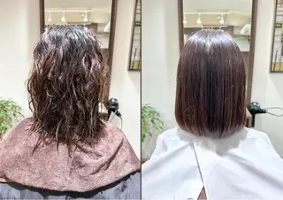 ショート 🌈縮毛矯正/ショー ト/MIKI🌈のヘアスタイル