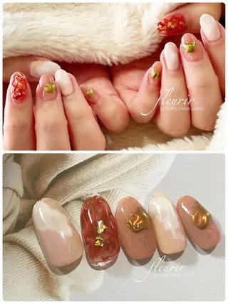 ネイル フルリール 【プライベートサロンのネイルデザイン