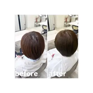 ショート AVANCE箕面所属・release ✨金井栄花のヘアスタイル