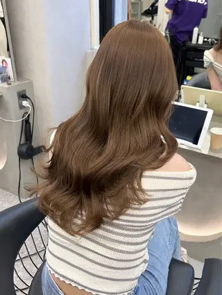 ロング MOMOHA/ 🍑レイヤーカットのヘアスタイル