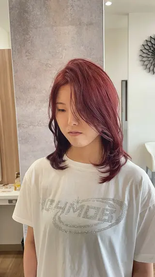 カラー 【ヘアディレクター】 りくのヘアスタイル