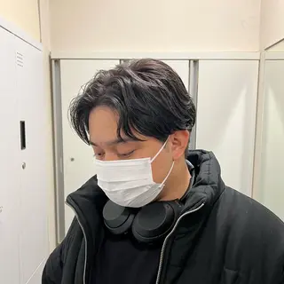 ショート パーマ メンズ 茅ヶ崎パーマ特化/ スパイラル/ハルキのヘアスタイル