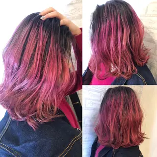 ショート カラー JILBLAN京都 ショート/ハイライトのヘアスタイル