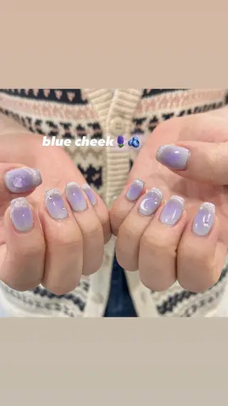 ネイル 🎀チーク/ちゅるん 🫧chisa🎀のネイルデザイン