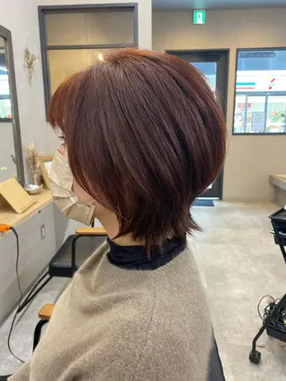 ショート カラー tetote天王寺店所属・SHOTA 大人ショートのヘアスタイル