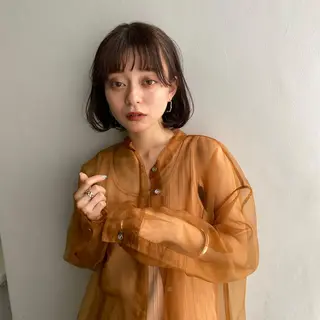 ミディアム 当日予約大歓迎💗 依田瑞希のヘアスタイル