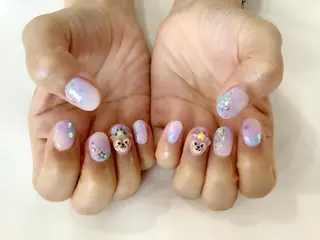 ネイル 💎🐰 saki. m 🐰💎のネイルデザイン