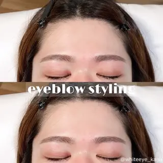 アイブロウ WHITEEYE 🤍KANAの眉毛・アイブロウイメージ
