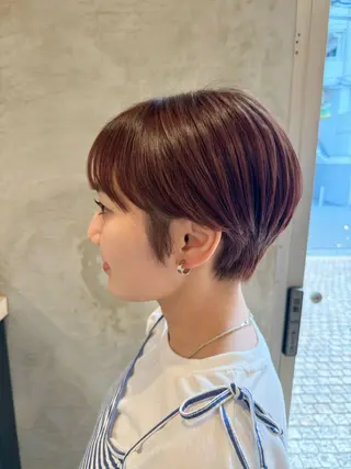 ショート カラー こぐれあやの ボブ特化💫のヘアスタイル