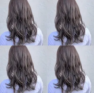 ロング 堀川 希歩のヘアスタイル