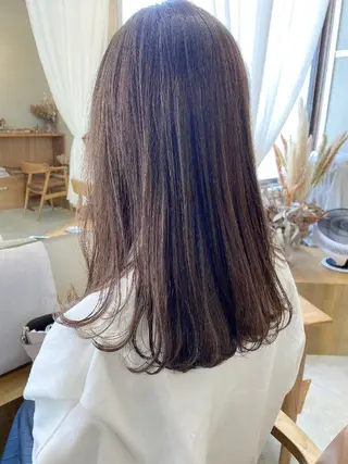 カラー セミロング 🌸花屋併設🌸石垣 友基のヘアスタイル