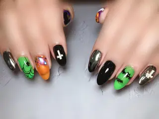 ネイル Spiky とうげ ふうかのネイルデザイン