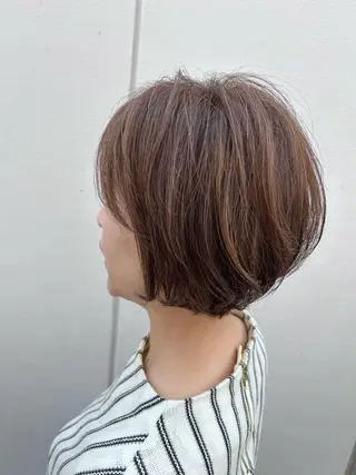 ショート カラー 白髪ぼかし/ショート 特化🌟サトウユキのヘアスタイル