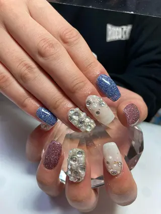 ミディアム ネイル マツエク・マツパ nail yukkoのネイルデザイン