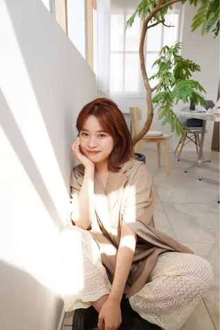 ミディアム ヘアアレンジ 田中 あやなのヘアスタイル