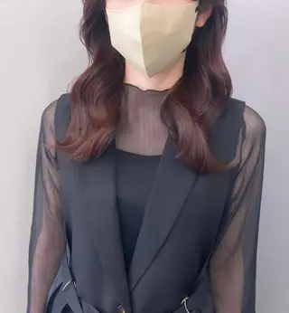 セミロング ヘアアレンジ 韓国メイクサロン YUKINA東京のその他イメージ