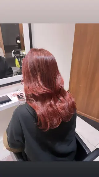 セミロング 中原 優美のヘアスタイル
