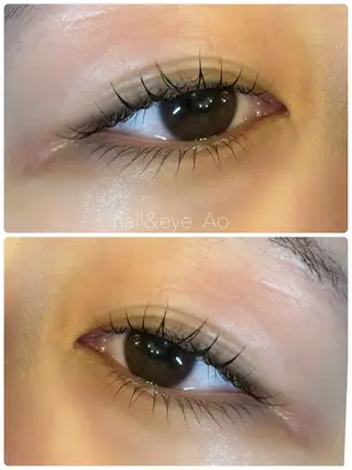 メンズ マツエク・マツパ nail&eye Aoのマツエク・マツパデザイン