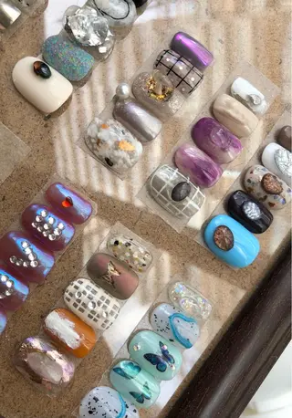 ネイル パラあり！フィルイン 推しネイル大歓迎！のネイルデザイン