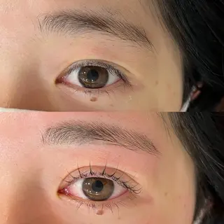 マツエク・マツパ アイブロウ 🫧ナオ🫧 /韓国 ヘア/ マンツーマンのヘアスタイル