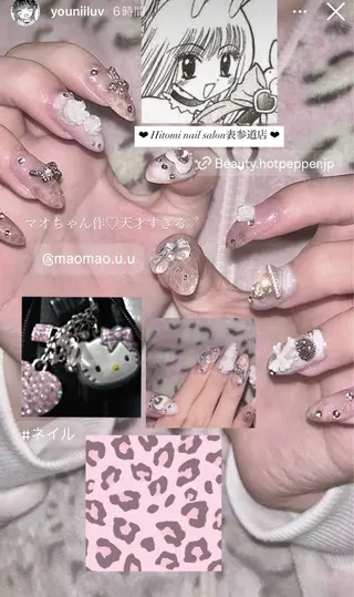 ネイル HITOMI まおのネイルデザイン