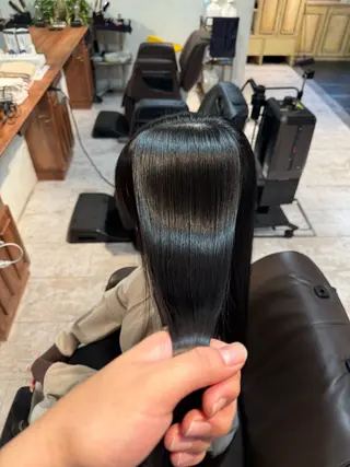 ロング 髪質改善/縮毛矯正 砂原一博のヘアスタイル