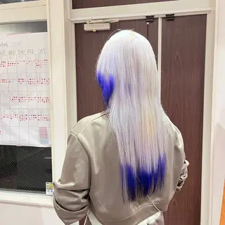 ロング カラー SOUPLE 土谷優乃のヘアスタイル