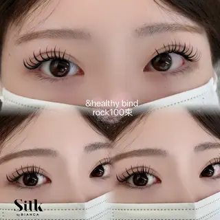 マツエク・マツパ Silk by Bianca未奈🩶のマツエク・マツパデザイン