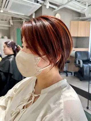 ショート カラー arts茅ヶ崎 エリアNO1髪質改善のヘアスタイル