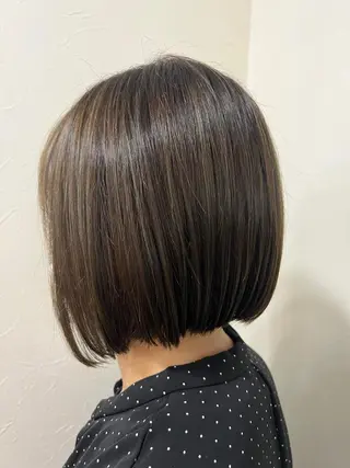 ミディアム カラー 髪質改善✨艶カラー MASAYAのヘアスタイル