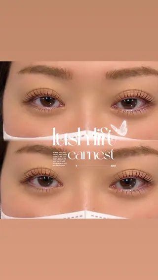 マツエク・マツパ hair salon Earnest[アーネスト]Oofuna所属・まつ毛&ヘア earnest山田のマツエク・マツパデザイン