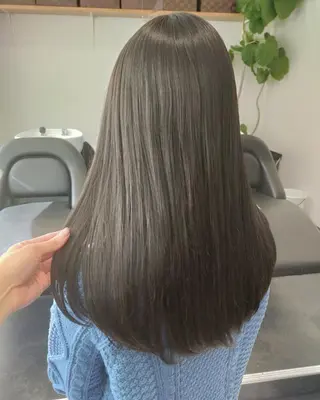 ロング カラー JIL BLAN 京都所属・RU RIのヘアスタイル