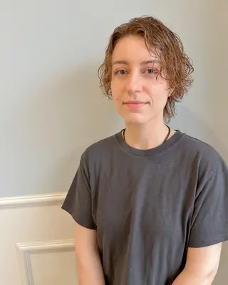 ショート パーマ パーマ/ハイトーン スパイキー/神田正紀のヘアスタイル