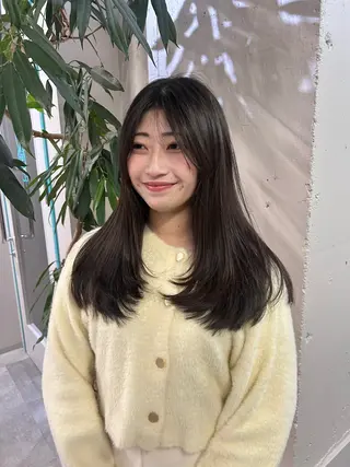 ロング モデル募集中🥚福岡 kii anju🐄のヘアスタイル