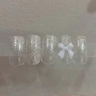 ネイル 🎀チーク/ちゅるん 🫧chisa🎀のネイルデザイン