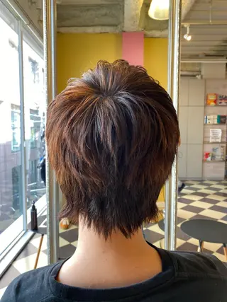 カラー TICK-TOCK所属・今出 りょうやのヘアスタイル