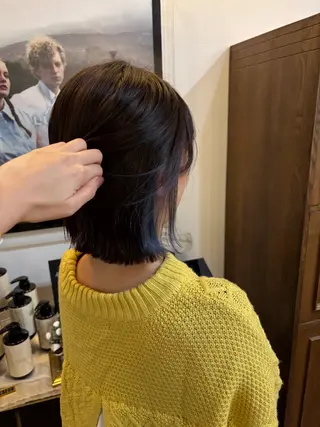 ミディアム 天野 妃菜のヘアスタイル