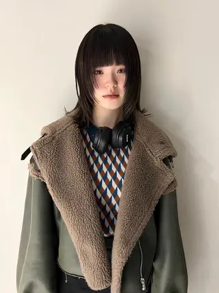 ミディアム 丹治 一輝ボブ/ショートのヘアスタイル