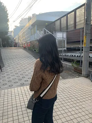 セミロング カラー ヘアアレンジ 🌱エシカル🌱 松原大将のヘアスタイル