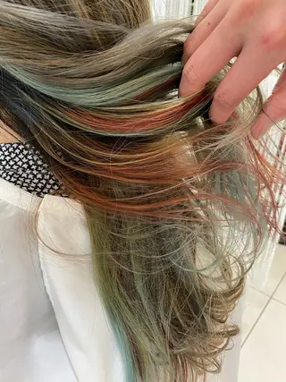 ロング カラー 瀬川 茉衣子のヘアスタイル