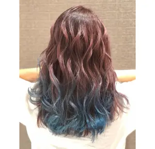 ミディアム カラー アンドウ ユウ/ レイヤーカット/韓国のヘアスタイル