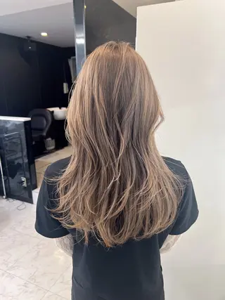 ロング カラー ✨髪質改善✖︎韓国 レイヤー✨ナカムラのヘアスタイル