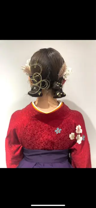 ミディアム ヘアアレンジ 青沼夏未/オリーブ/ 寒色カラーのその他イメージ